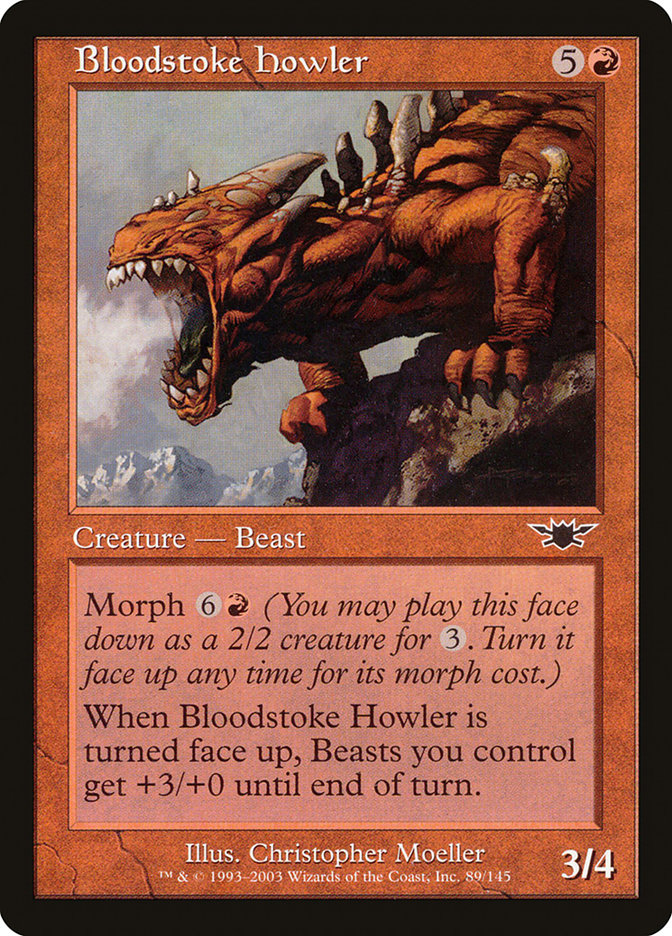 Bloodstoke Howler [Legions] Magic: The Gathering