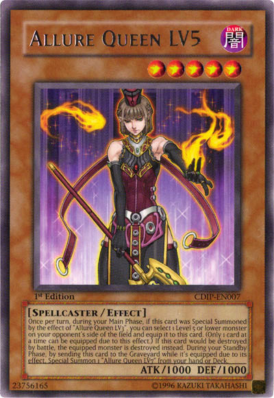 Allure Queen LV5 [CDIP-EN007] Rare Yu-Gi-Oh!