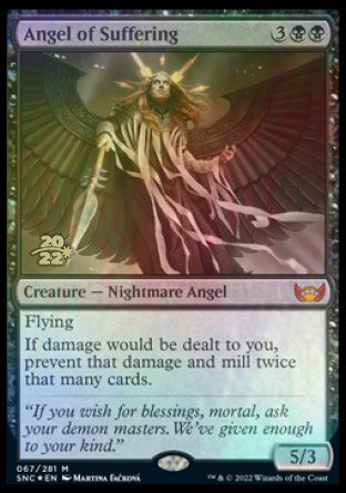 Angel of Suffering [Streets of New Capenna Prerelease Promos] Magic: The Gathering