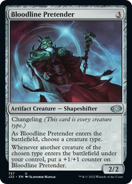 Bloodline Pretender [Jumpstart 2022] Magic: The Gathering