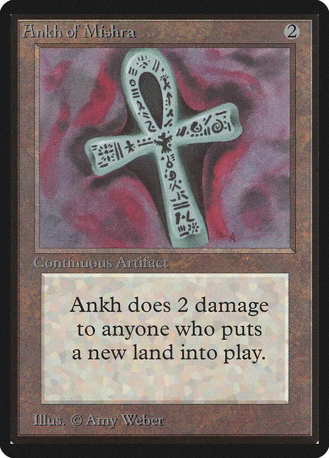 Ankh of Mishra [Beta Edition] Magic: The Gathering