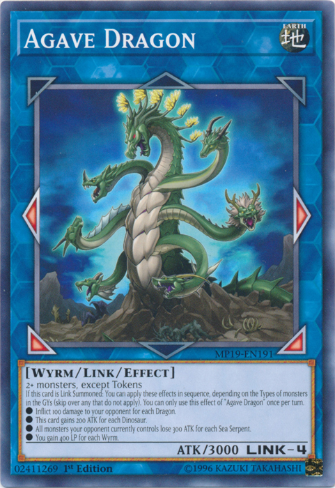Agave Dragon [MP19-EN191] Common Yu-Gi-Oh!