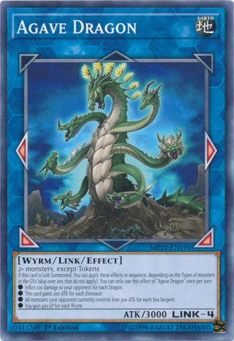 Agave Dragon [MP19-EN191] Common Yu-Gi-Oh!