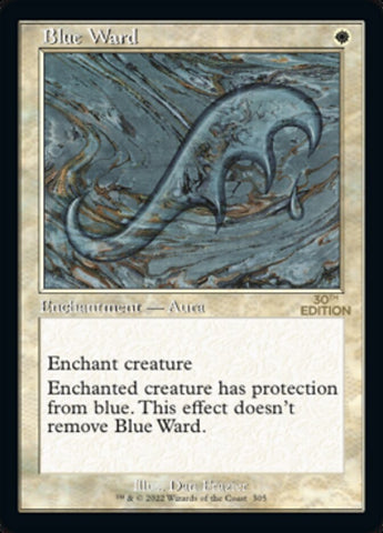 Blue Ward (Retro) [30th Anniversary Edition] Magic: The Gathering