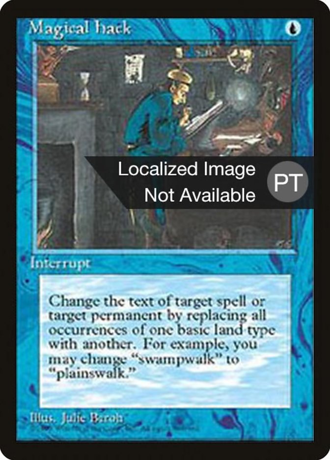 Magical Hack [Fourth Edition (Foreign Black Border)] Magic: The Gathering