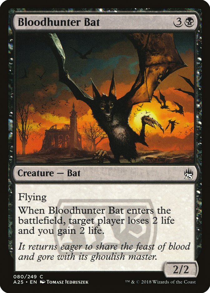 Bloodhunter Bat [Masters 25] Magic: The Gathering