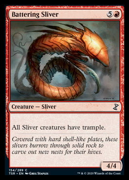 Battering Sliver [Time Spiral Remastered] Magic: The Gathering