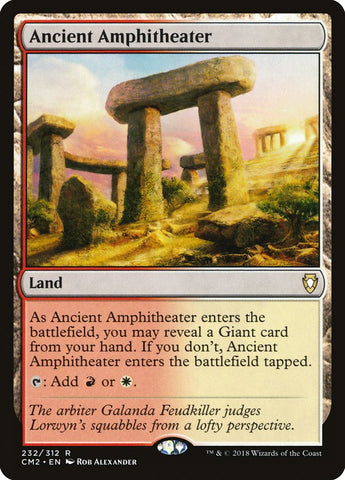 Ancient Amphitheater [Commander Anthology Volume II] Magic: The Gathering