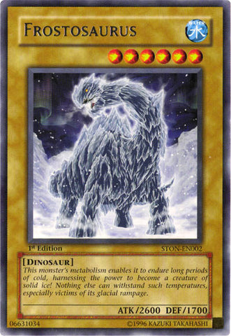 Frostosaurus [STON-EN002] Rare Yu-Gi-Oh!