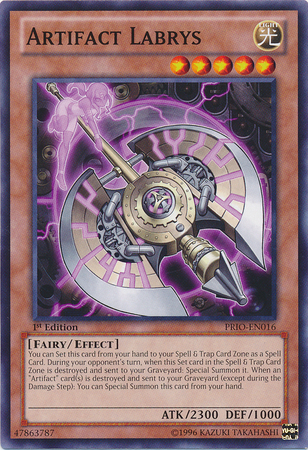 Artifact Labrys [PRIO-EN016] Common Yu-Gi-Oh!