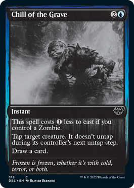Chill of the Grave [Innistrad: Double Feature] Magic: The Gathering