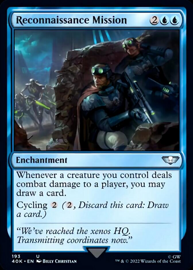 Reconnaissance Mission (Surge Foil) [Warhammer 40,000] Magic: The Gathering