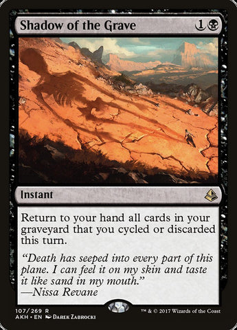 Shadow of the Grave [Amonkhet] Magic: The Gathering