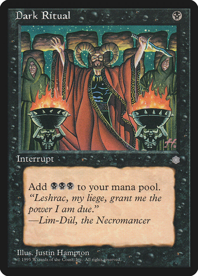 Dark Ritual [Ice Age] Magic: The Gathering