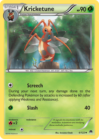Kricketune (6/122) [XY: BREAKpoint] Pokémon
