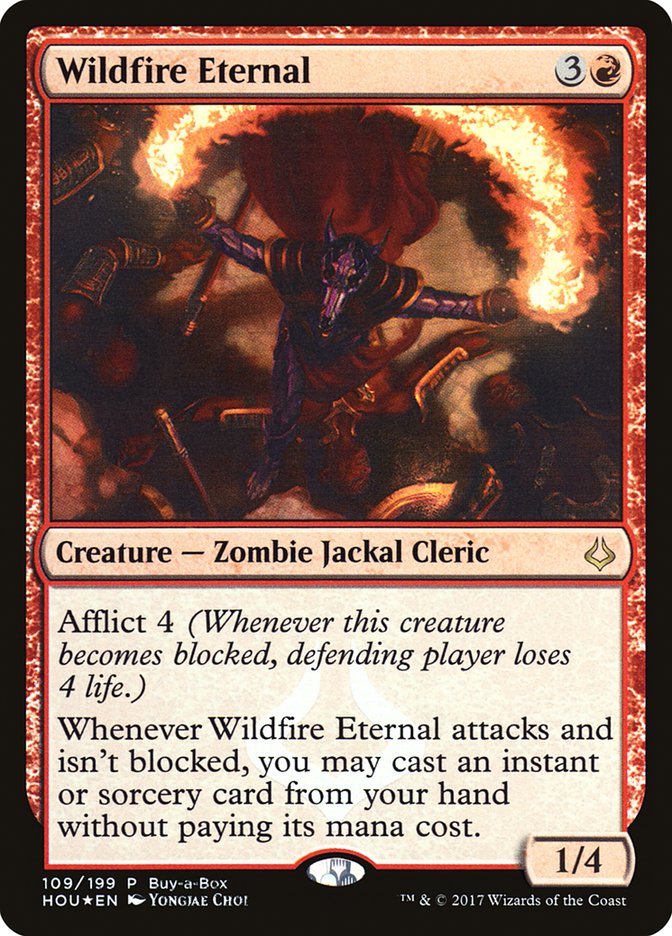 Wildfire Eternal (Buy-A-Box) [Hour of Devastation Promos] Magic: The Gathering