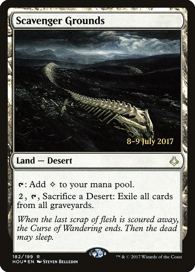 Scavenger Grounds [Hour of Devastation Prerelease Promos] Magic: The Gathering