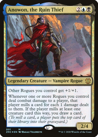 Anowon, the Ruin Thief [Zendikar Rising Commander] Magic: The Gathering