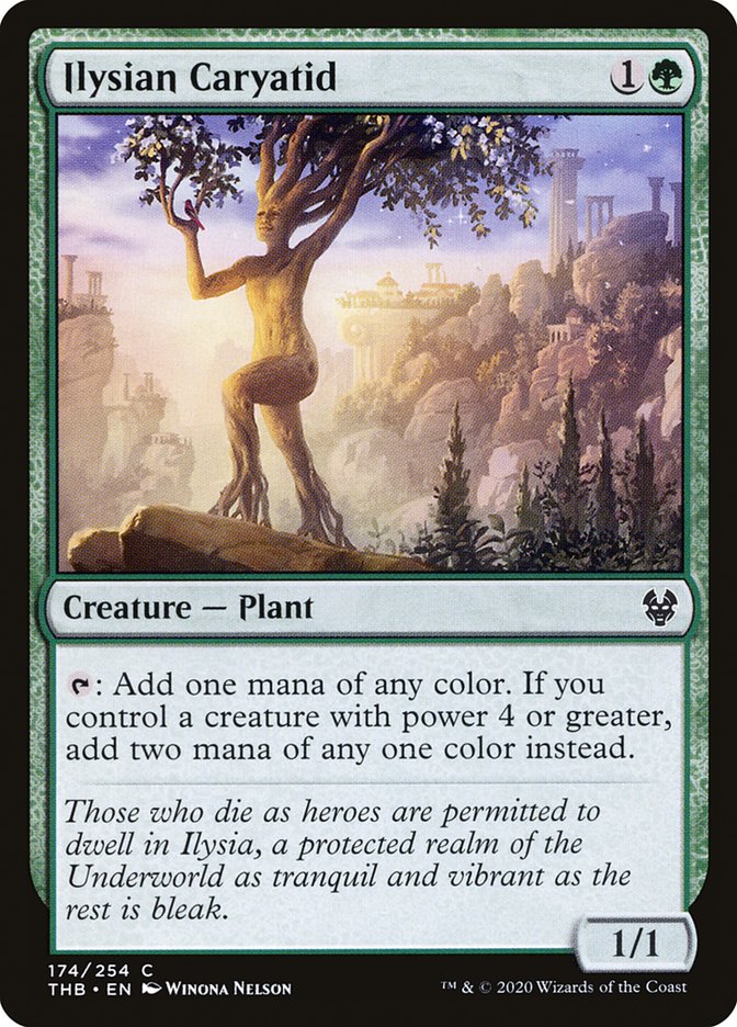 Ilysian Caryatid [Theros Beyond Death] Magic: The Gathering