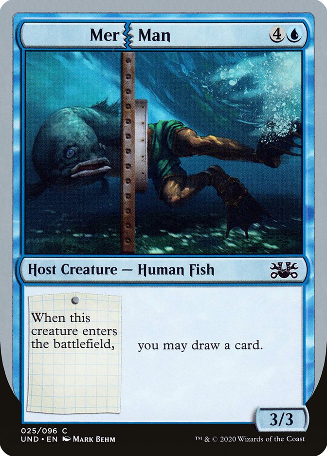 Mer Man [Unsanctioned] Magic: The Gathering