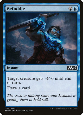 Befuddle [Core Set 2019] Magic: The Gathering