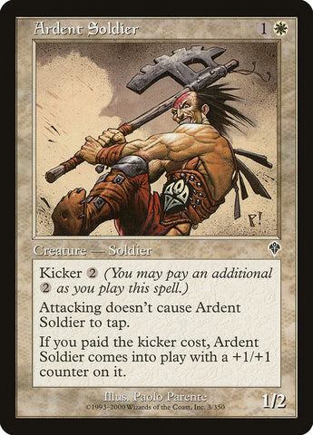 Ardent Soldier [Invasion] Magic: The Gathering
