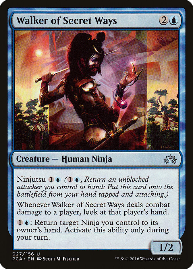 Walker of Secret Ways [Planechase Anthology] Magic: The Gathering