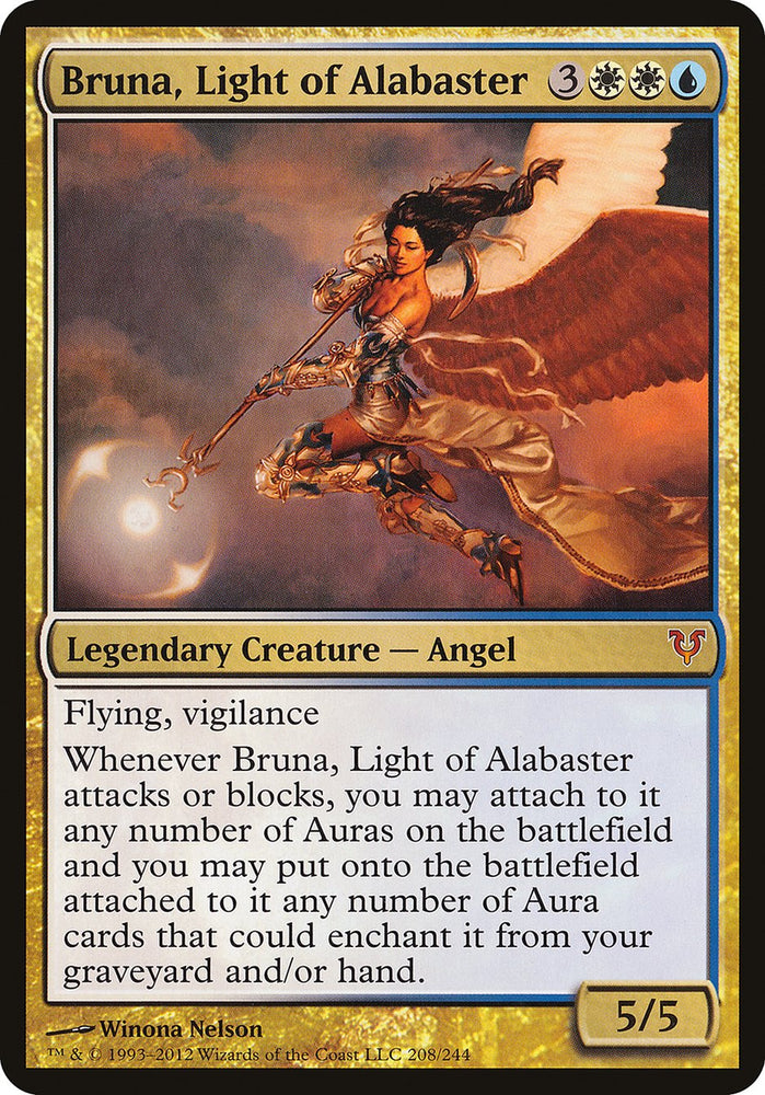 Bruna, Light of Alabaster [Open the Helvault] Magic: The Gathering