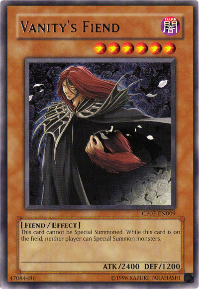 Vanity's Fiend [CP07-EN009] Rare Yu-Gi-Oh!