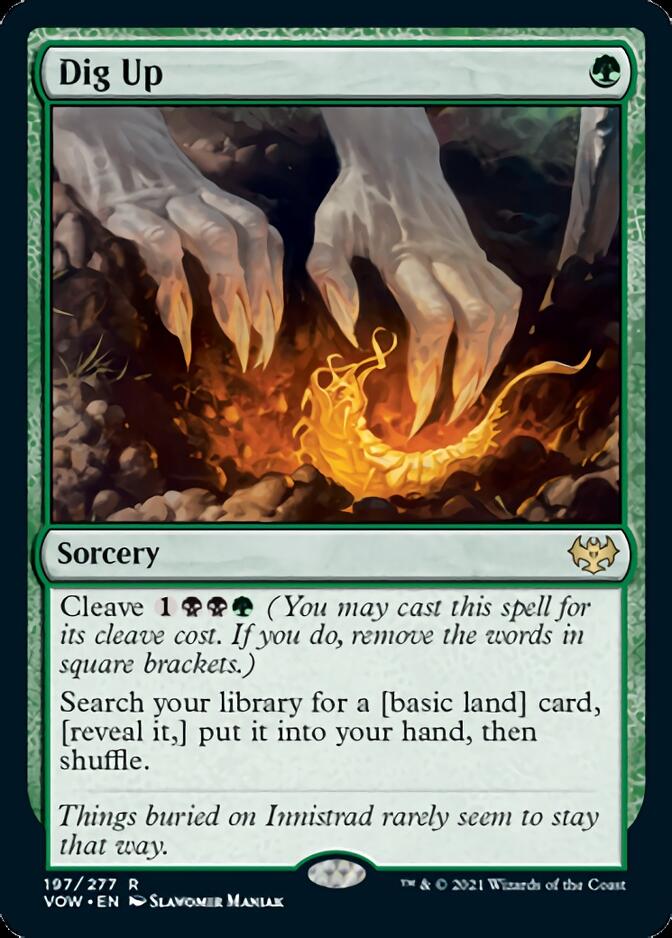 Dig Up [Innistrad: Crimson Vow] Magic: The Gathering