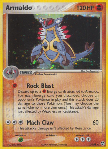 Armaldo (3/108) [EX: Power Keepers] Pokémon