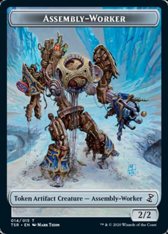 Assembly-Worker Token [Time Spiral Remastered Tokens] Magic: The Gathering