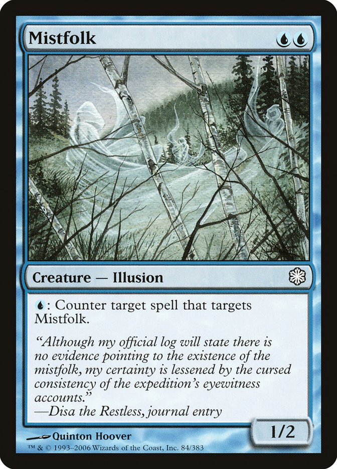 Mistfolk [Coldsnap Theme Decks] Magic: The Gathering