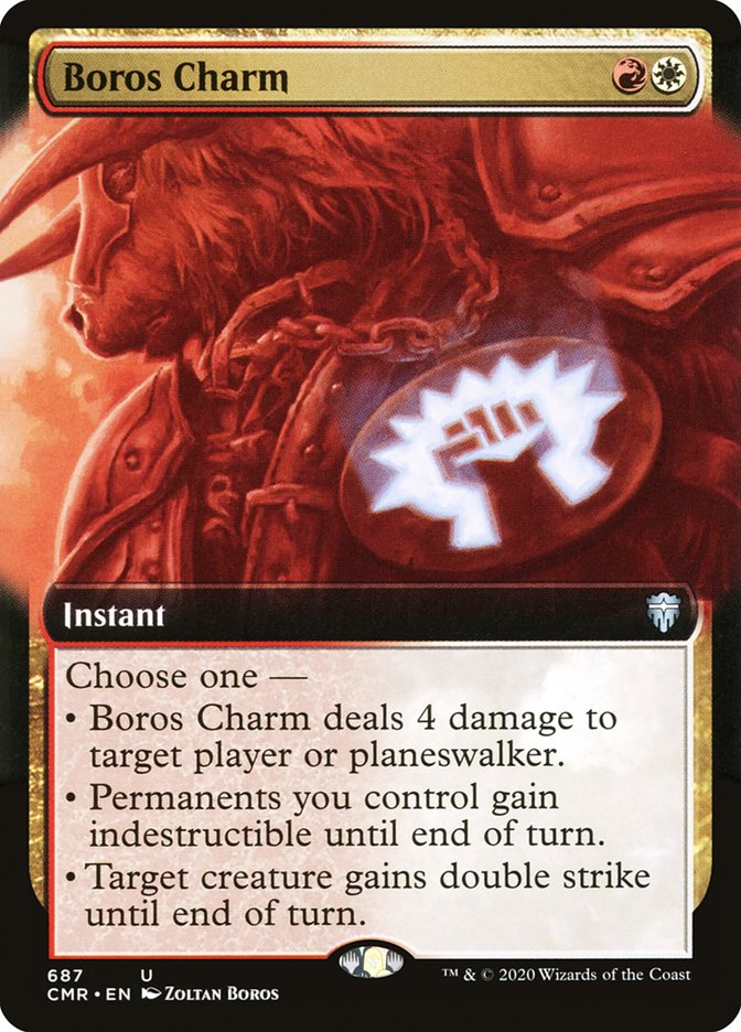 Boros Charm (Extended Art) [Commander Legends] Magic: The Gathering