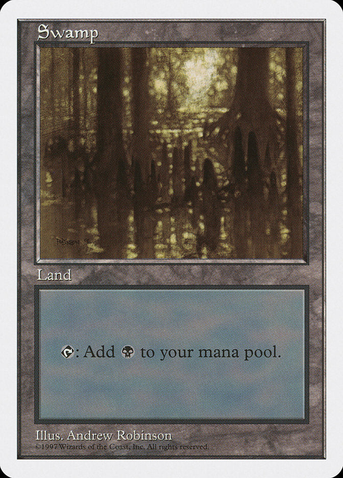 Swamp (438) [Fifth Edition] Magic: The Gathering