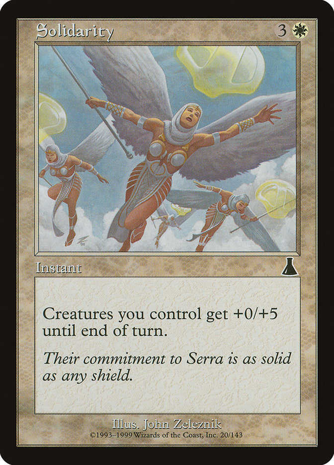 Solidarity [Urza's Destiny] Magic: The Gathering