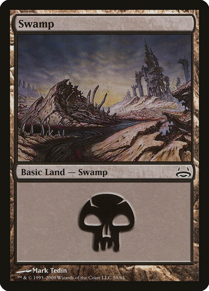 Swamp (59) [Duel Decks: Divine vs. Demonic] Magic: The Gathering
