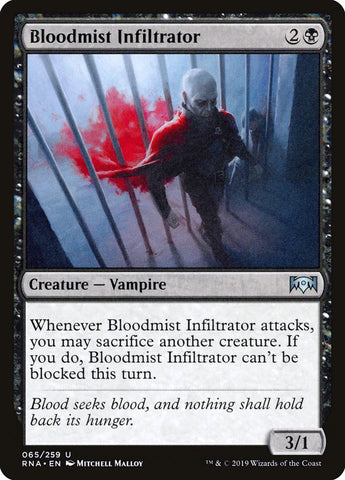 Bloodmist Infiltrator [Ravnica Allegiance] Magic: The Gathering