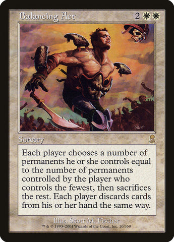 Balancing Act [Odyssey] Magic: The Gathering