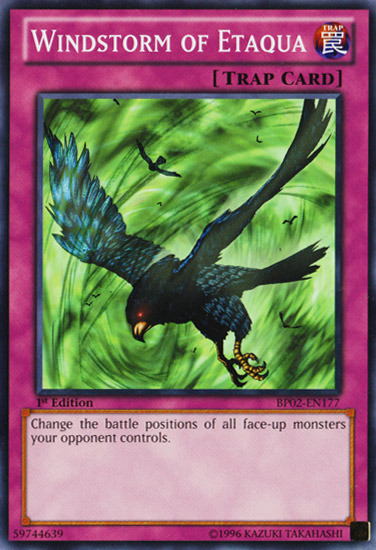 Windstorm of Etaqua [BP02-EN177] Common Yu-Gi-Oh!