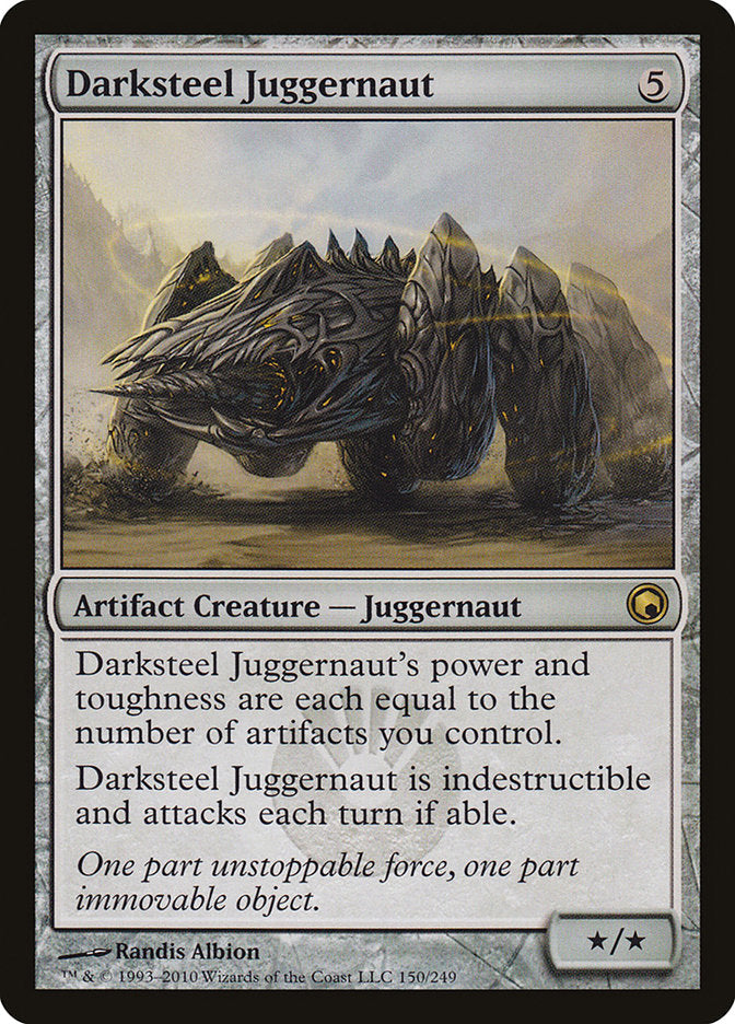 Darksteel Juggernaut [Scars of Mirrodin] Magic: The Gathering