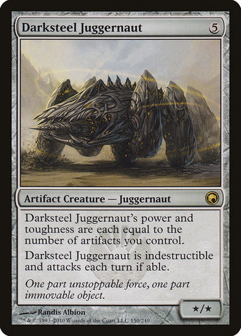 Darksteel Juggernaut [Scars of Mirrodin] Magic: The Gathering