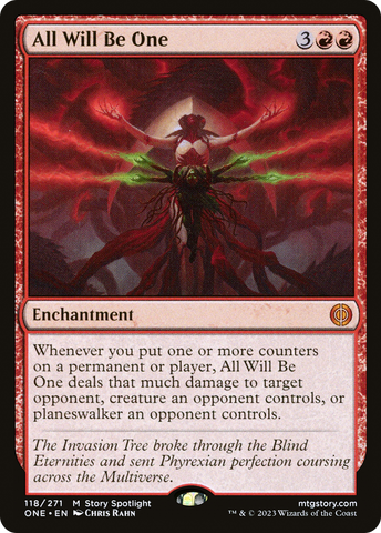 All Will Be One [Phyrexia: All Will Be One] Magic: The Gathering