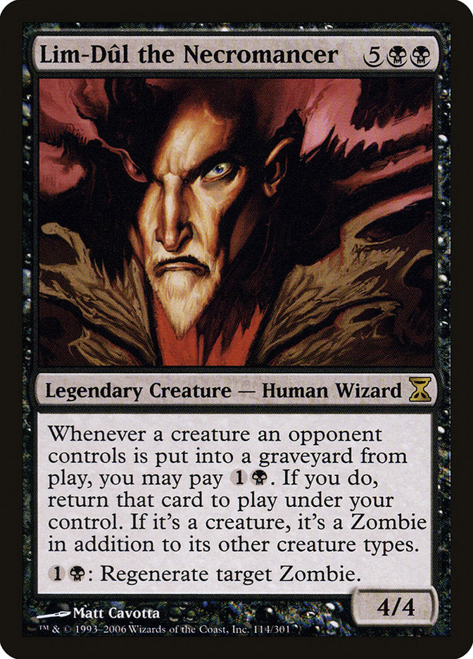 Lim-Dul the Necromancer [Time Spiral] Magic: The Gathering