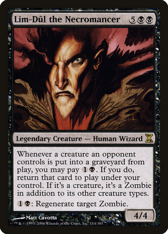 Lim-Dul the Necromancer [Time Spiral] Magic: The Gathering
