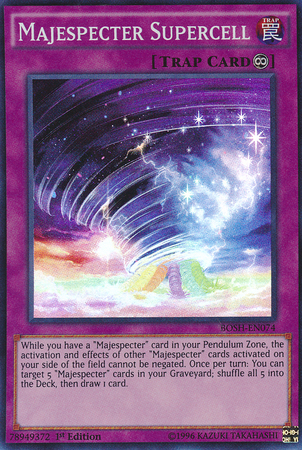 Majespecter Supercell [BOSH-EN074] Super Rare Yu-Gi-Oh!