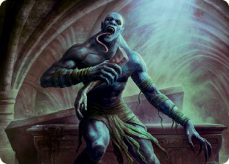 Ghoul Art Card [Dungeons & Dragons: Adventures in the Forgotten Realms Art Series] Magic: The Gathering