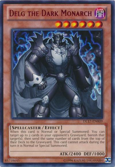 Delg the Dark Monarch (Red) [DL17-EN009] Rare Yu-Gi-Oh!