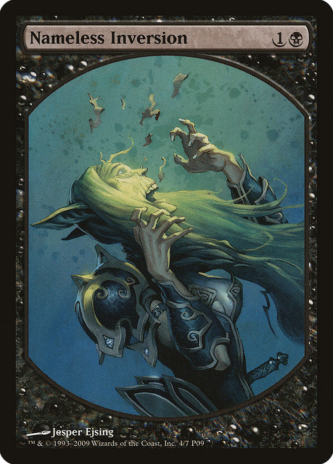 Nameless Inversion [Magic Player Rewards 2009] Magic: The Gathering