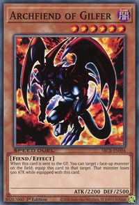Archfiend of Gilfer [SBCB-EN004] Common Yu-Gi-Oh!